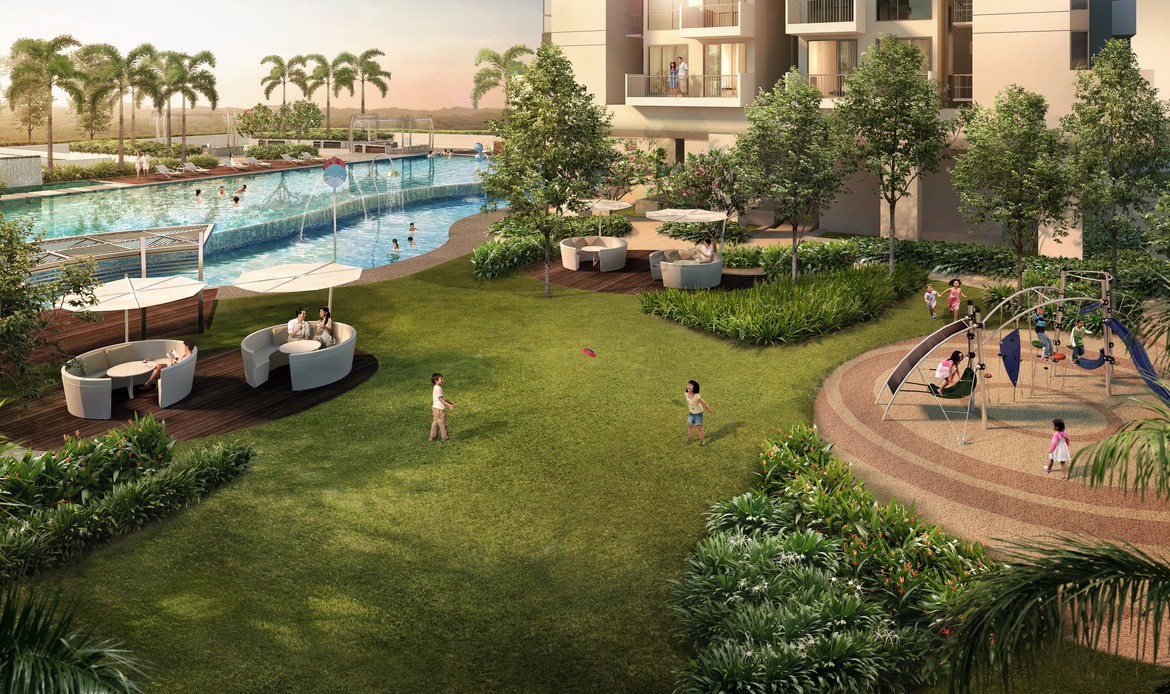 Hillion Residences Condo Open Lawn