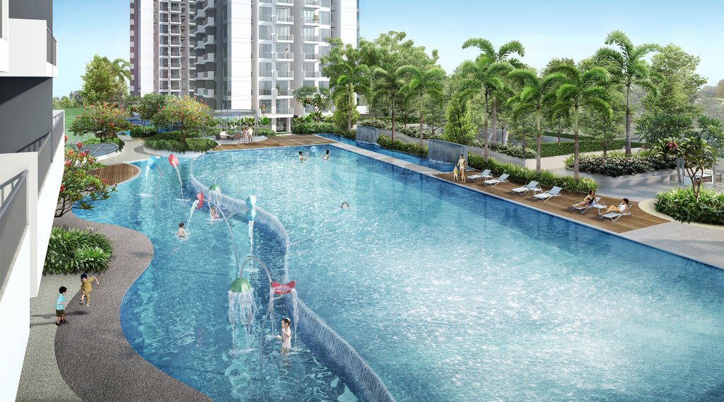 Hillion Residences Condo Poolview